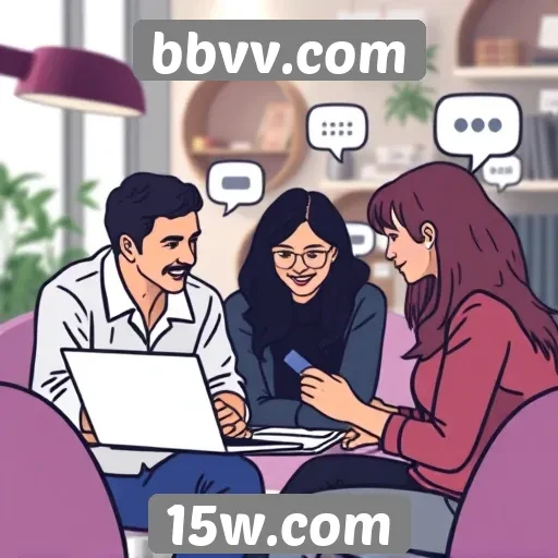 novos recursos de interação no bbvv.com